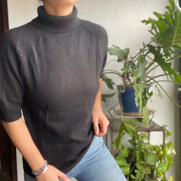 🏷 Sold | Talbots Cashmere Silk Turtleneck Sweater - Picture 5 of 7